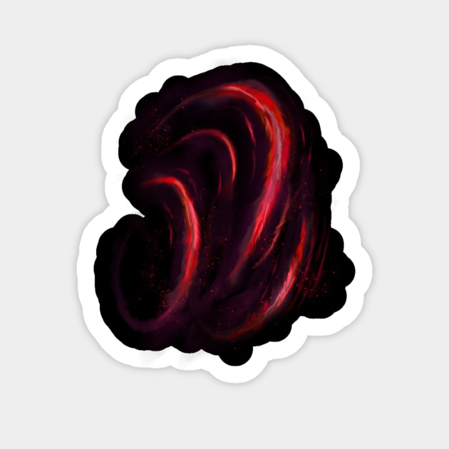 Scarlet round effect Sticker by consequat